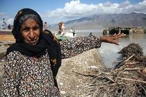 علف خوردن سیل زدگان و توجیهات فرماندار بشاگرد