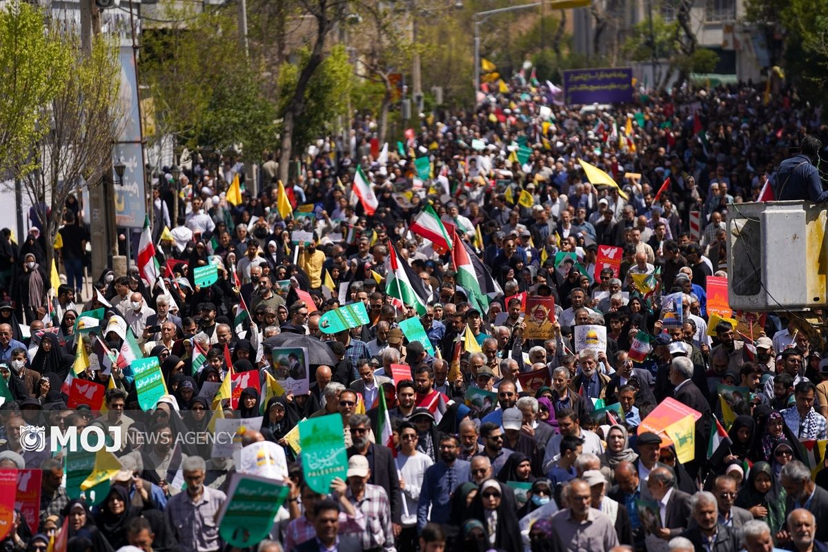 راهپیمایی روز قدس شیراز 