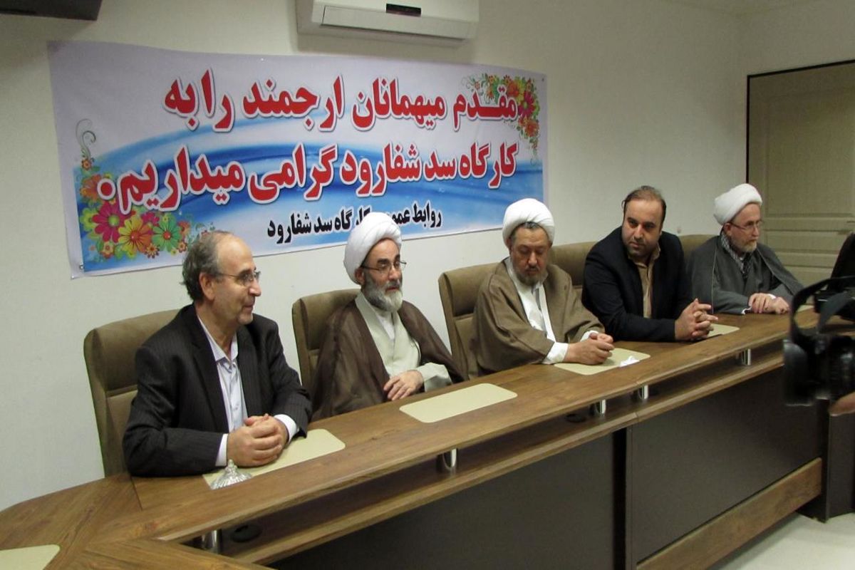 آیت الله فلاحتی در جلسه با مجریان سد شفارود