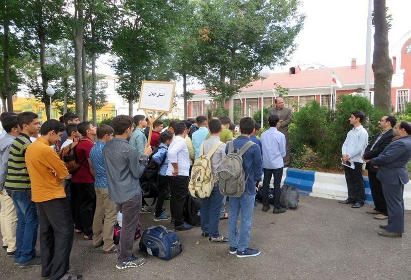 اعزام دانش آموزان گیلانی به اردوی بنیاد علوی