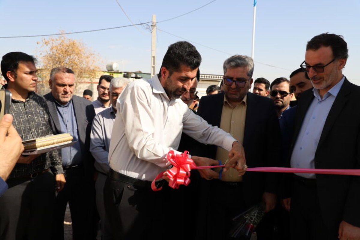 افتتاح پروژه