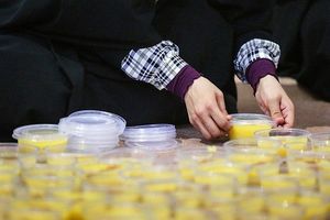 برپایی ایستگاه های صلواتی افطاری ساده