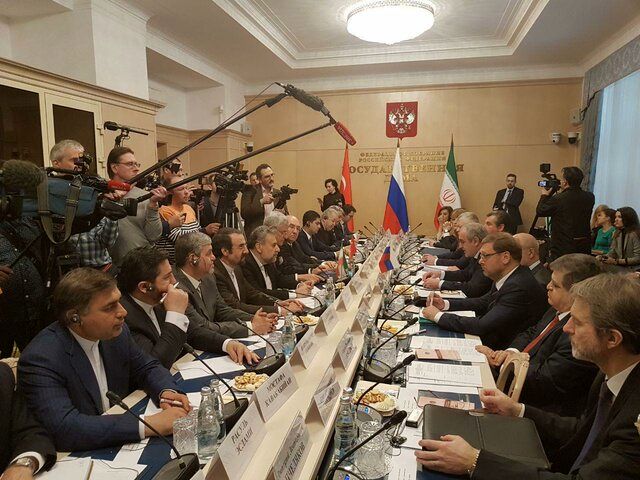اجلاس روسای کمیسیونهای سیاست خارجی پارلمانهای کشورهای عضو روند آستانه برگزار شد