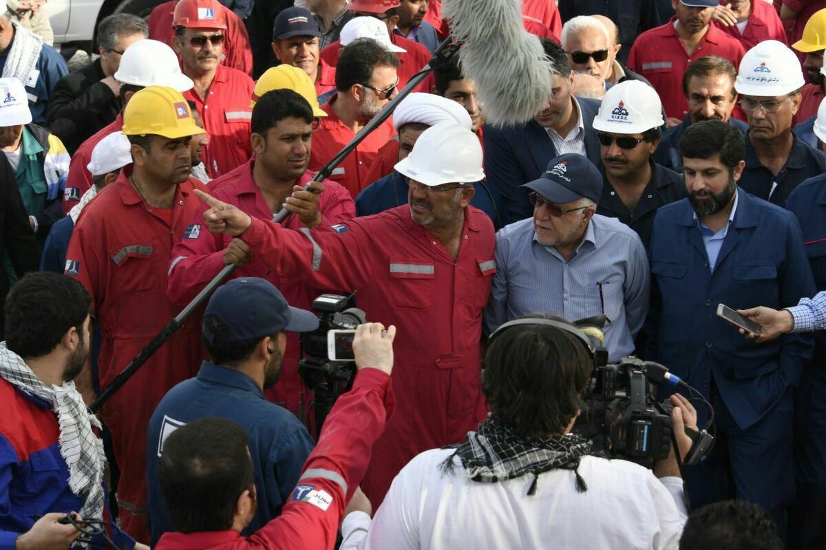 وزیر نفت در رگ سفید