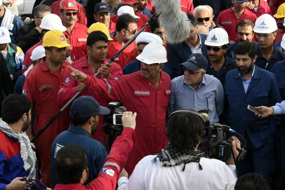 وزیر نفت در رگ سفید