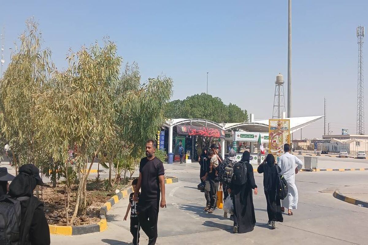 وضعیت تردد در مرز شلمچه عادی است