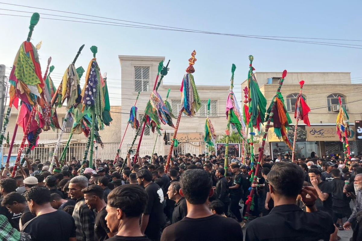 علم گردانی در میناب