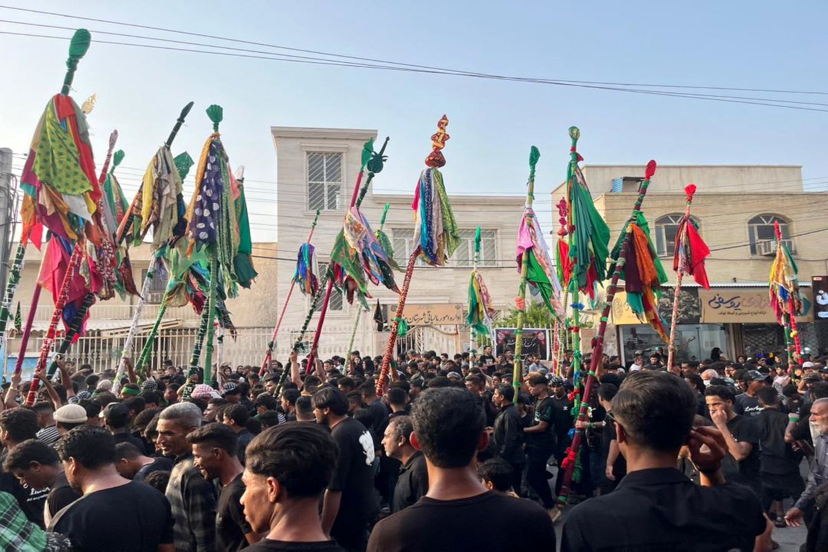 علم گردانی در میناب