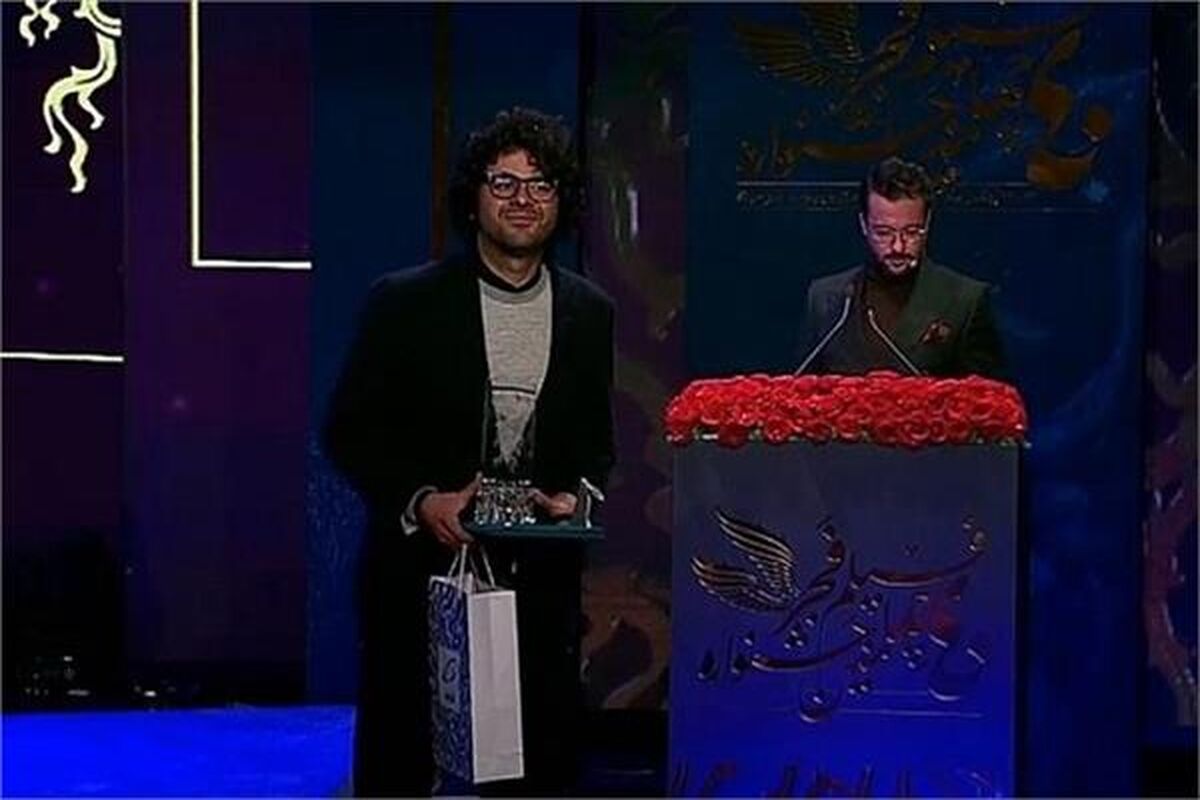 «آرمان فیاض» کارگران و فیلمبردار جوان گیلانی برنده سیمرغ بلورین