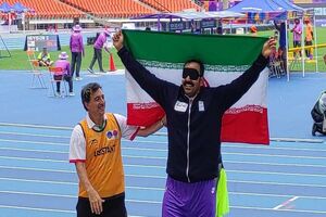 حسین باجولوند چهارمین طلای ایران در پارادوومیدانی جهان را تصاحب کرد