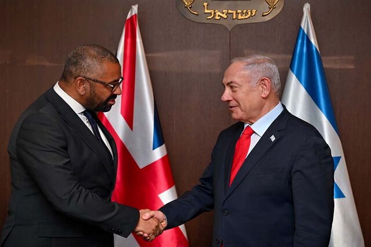 نتانیاهو و وزیر خارجه انگلیس 