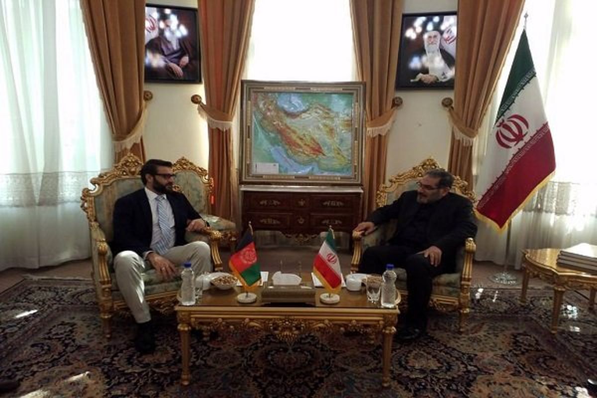 شمخانی در دیدار مقام امنیتی افغانستان
