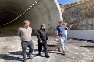 تاکید استاندار اردبیل برای تسریع در عملیات اجرایی تونل دوم حیران