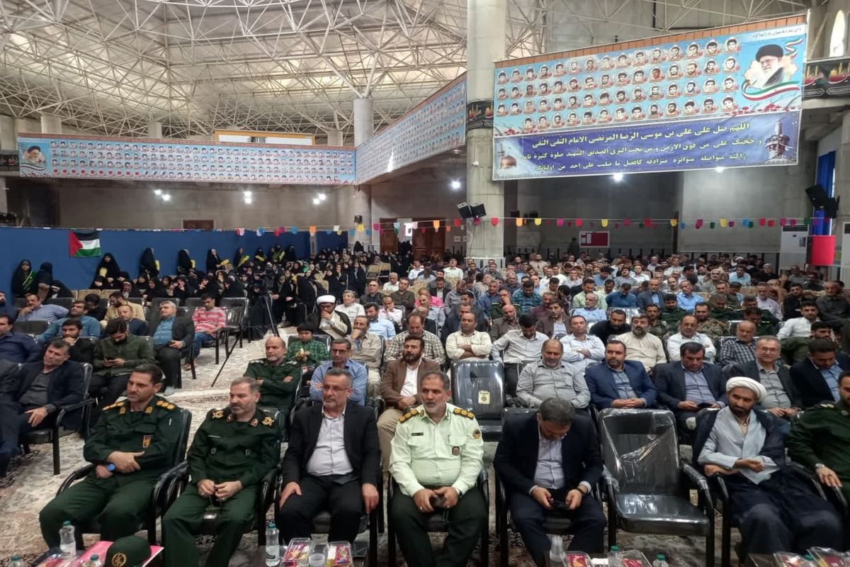 همایش شکوه حضور و بصیرت ویژه انتخابات در محمودآباد