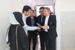 افتتاح همزمان ۶۵۰ واحد مسکونی با حضور فرماندار رشت 