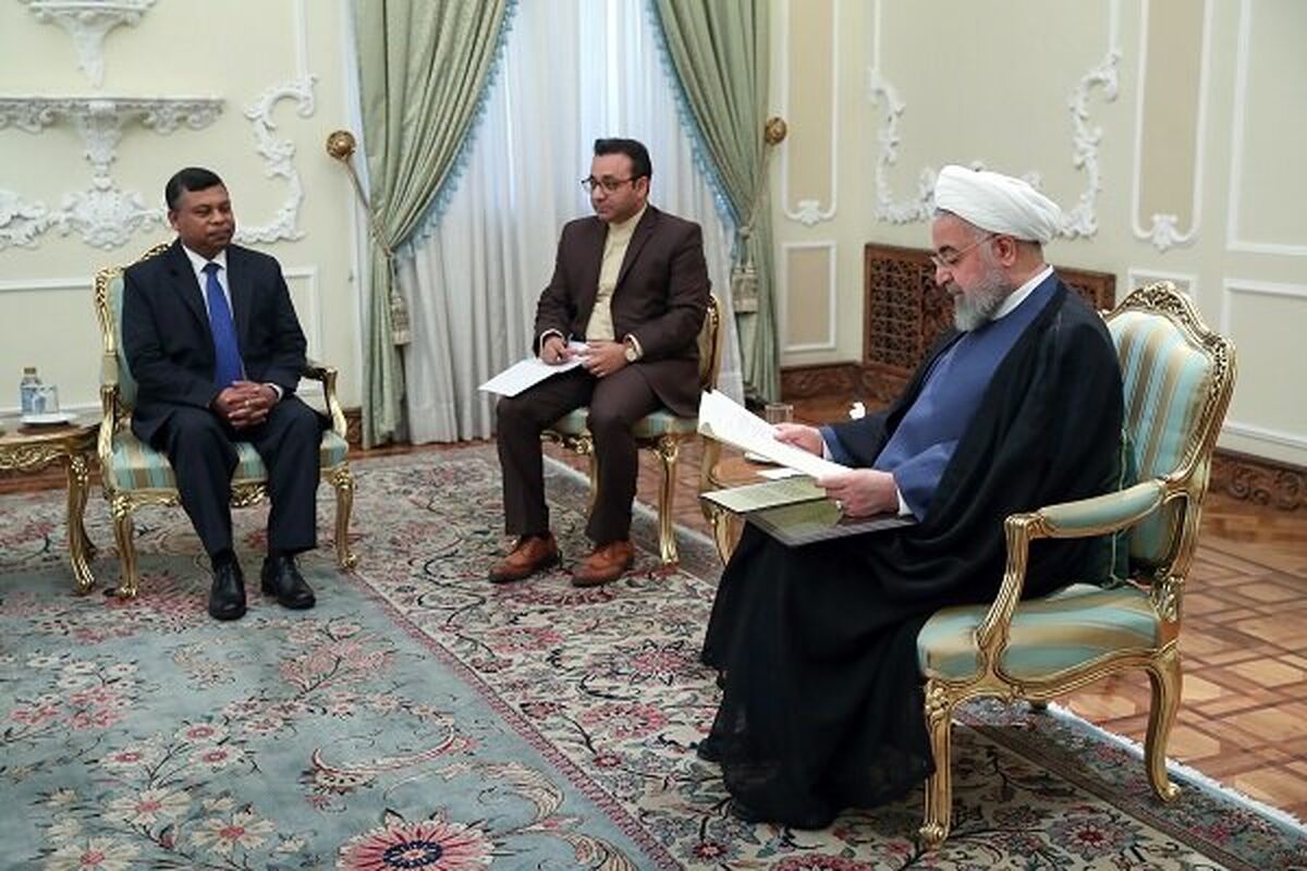 روحانی و سفیر بنگلادش