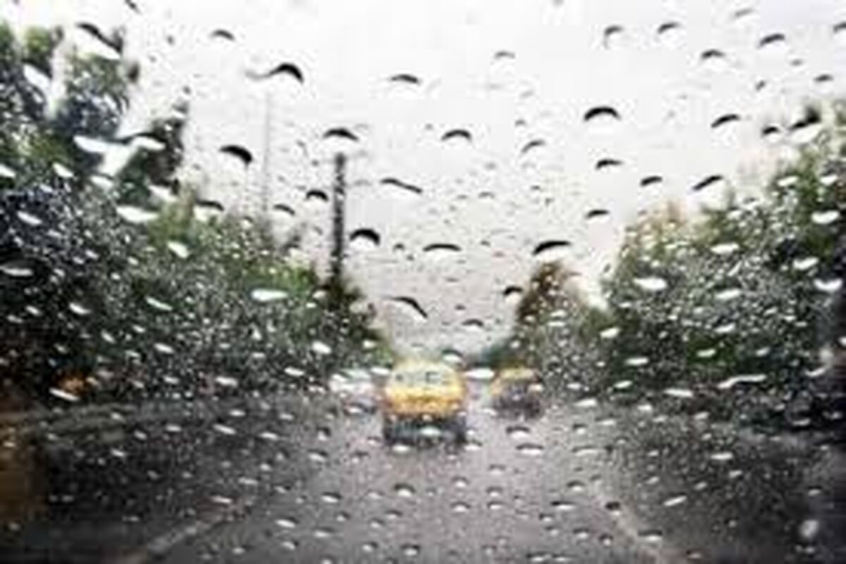 اصفهان- بارش باران
