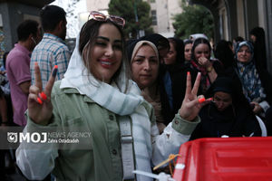 انتخابات مرحله دوم چهاردهمین دوره ریاست جمهوری در مسجد جامع نارمک