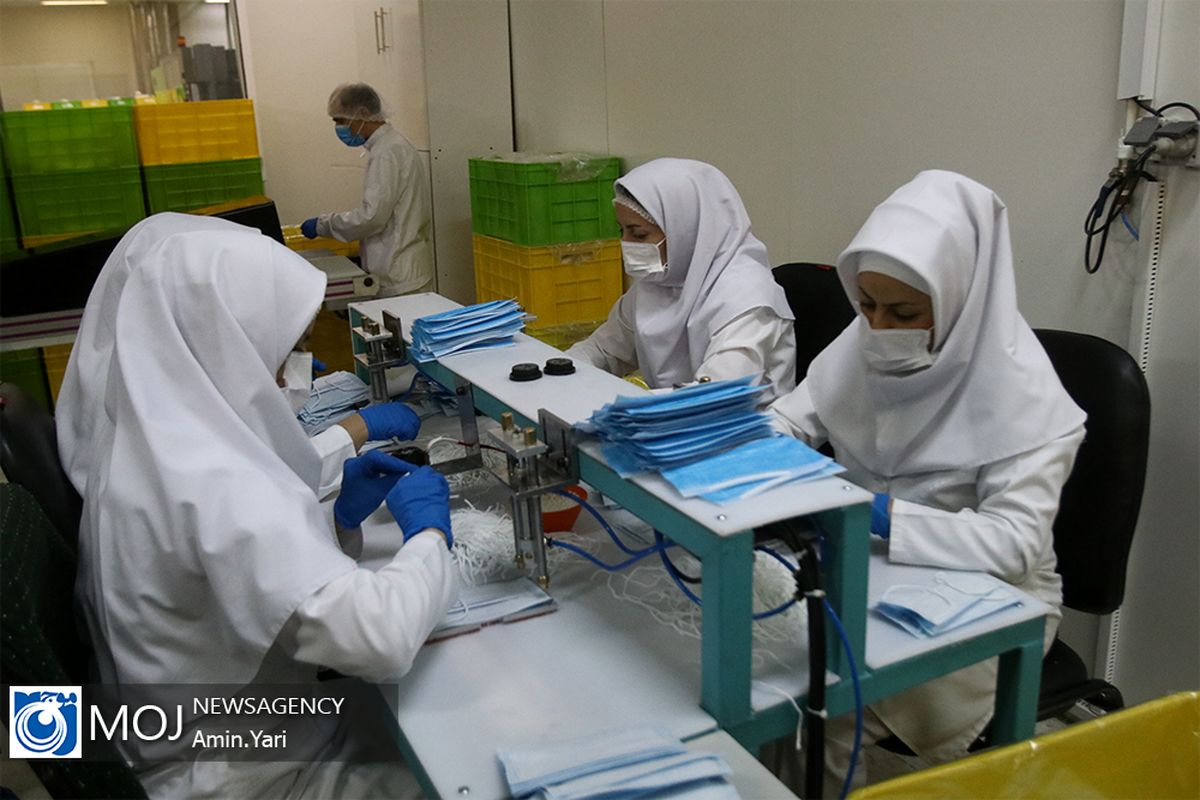 راه اندازی خط تولید تمام اتوماتیک ماسک سه لایه 