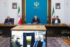 دومین واحد بزرگ‌ترین مرکز فرآورش نفت کشور در منطقه غرب کارون افتتاح شد