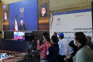 افتتاح مجازی تصفیه خانه ششم آب تهران 