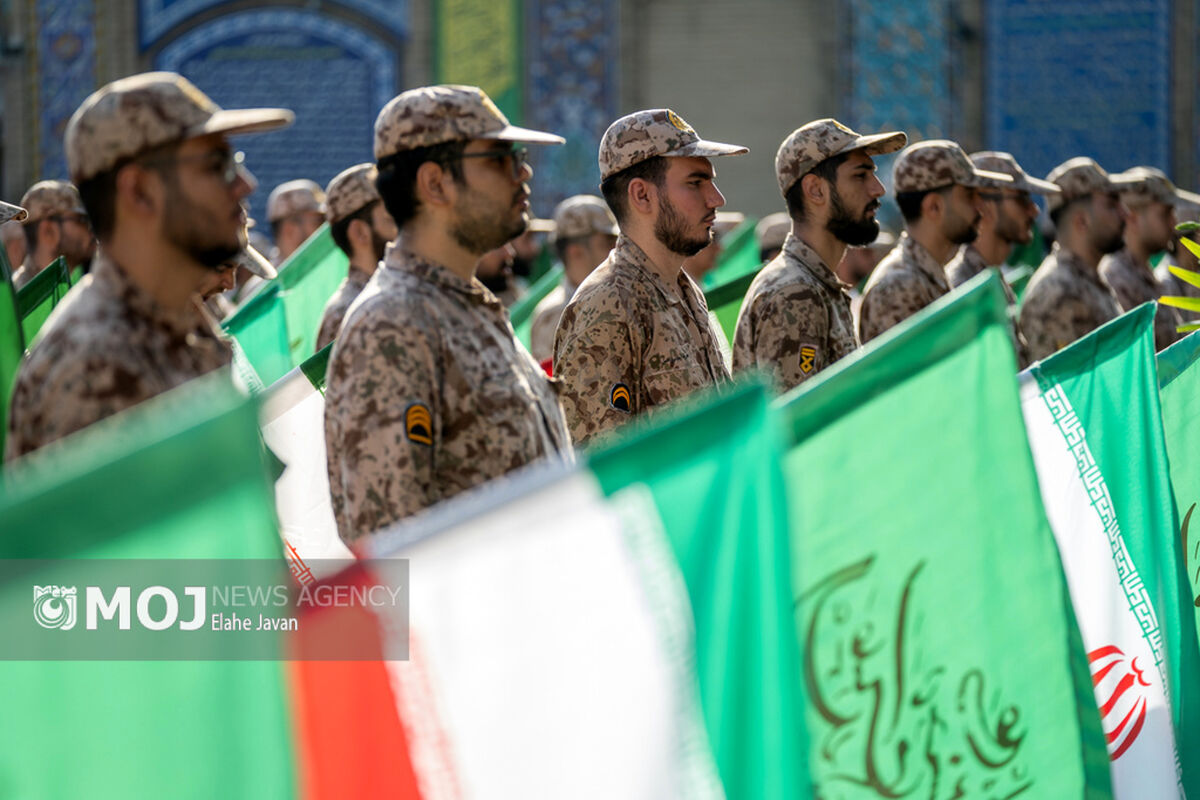 مراسم روز سرباز در حرم حضرت عبدالعظیم حسنی(ع)