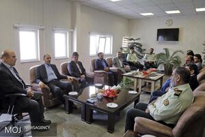 دیدار استاندار آذربایجان شرقی با فرمانده جدید انتظامی استان