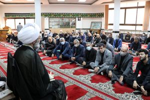 مراسم عزاداری حضرت اباعبدالله الحسین (ع) در استانداری گیلان برگزار شد 