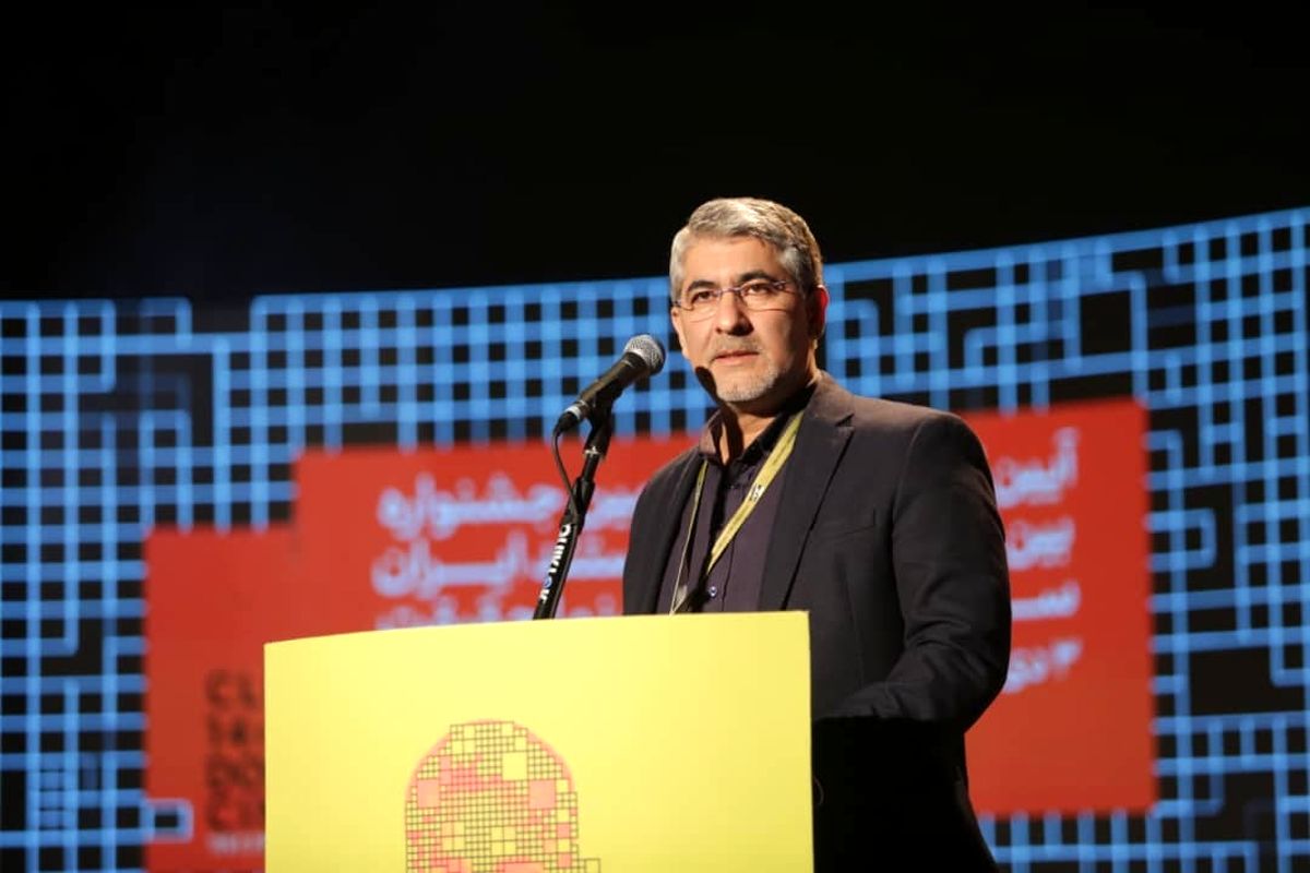 محمد حمیدی مقدم در اختتامیه چهاردهمین جشنواره سینماحقیقت