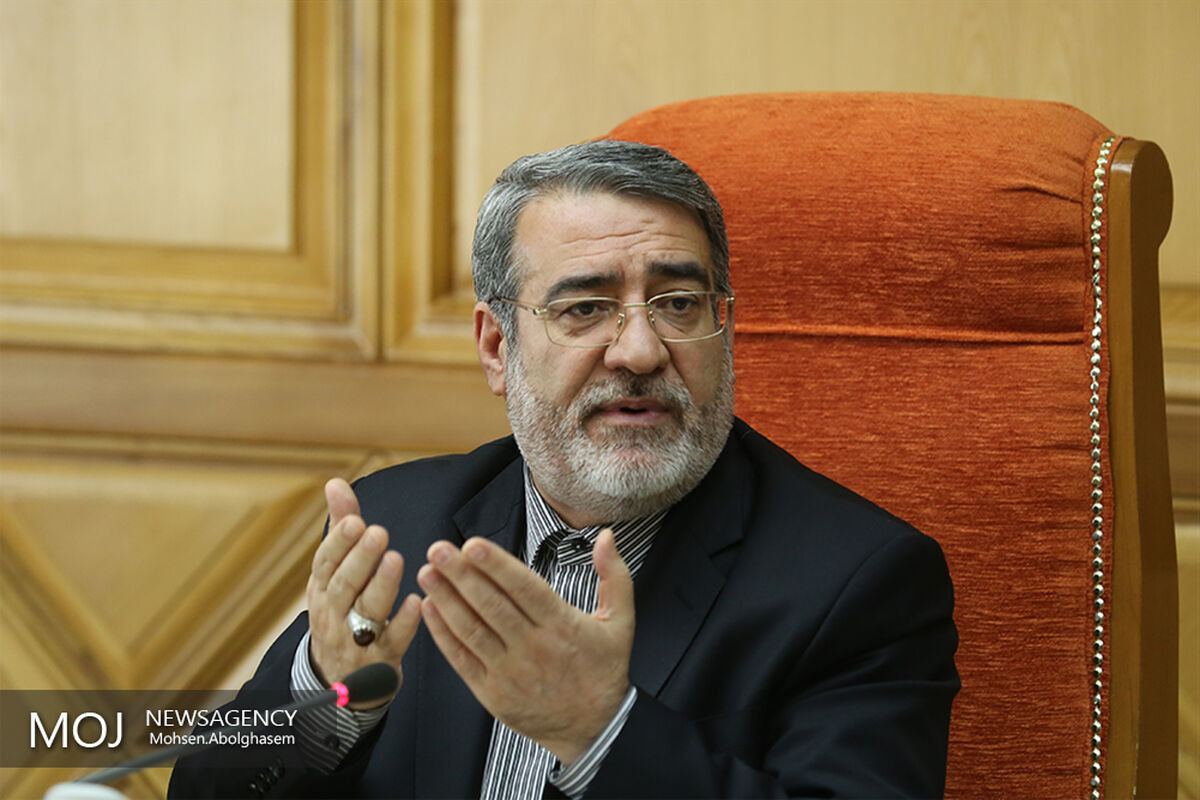 عبدالرضا رحمانی فضلی وزیر کشور