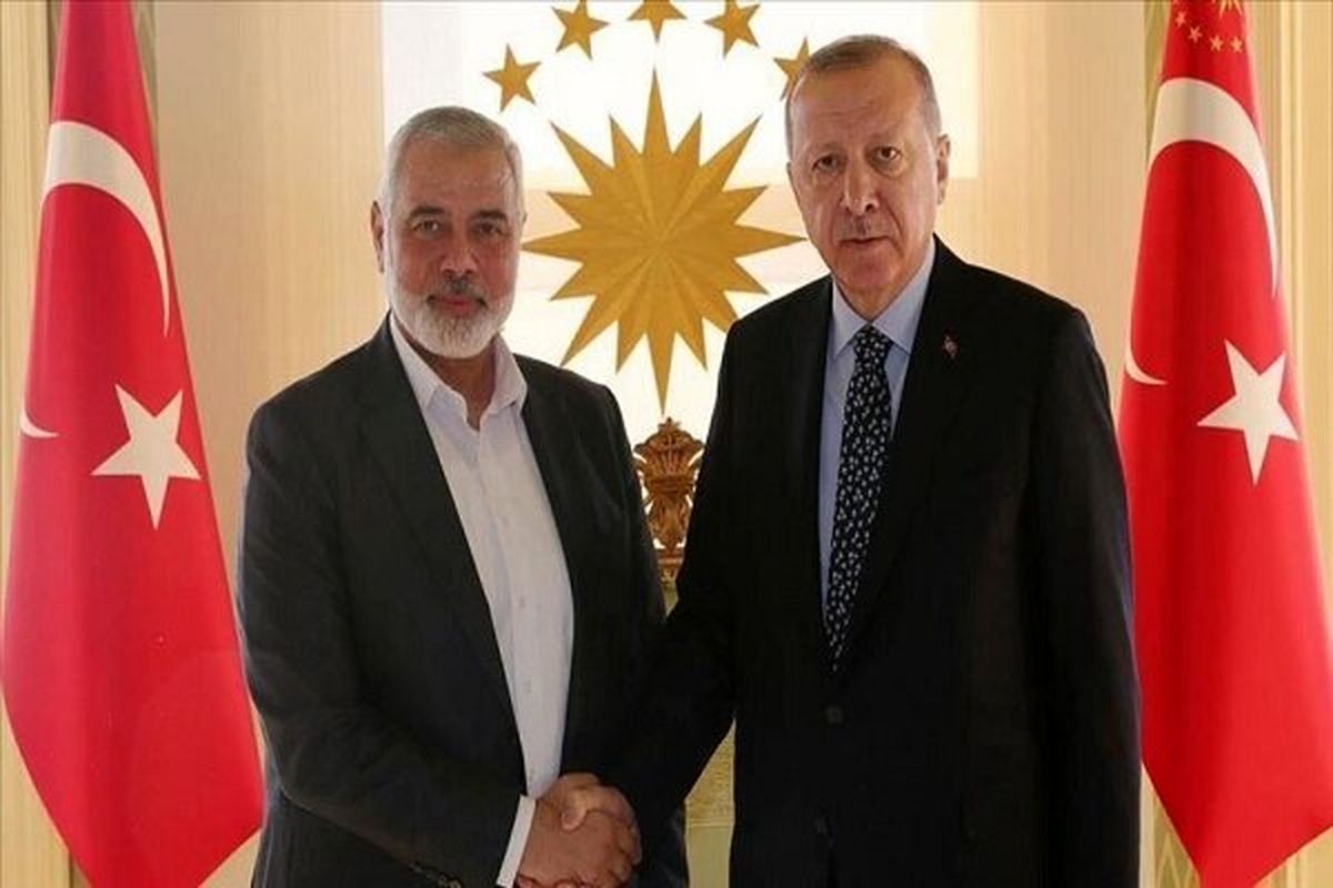 اردوغان و هنیه