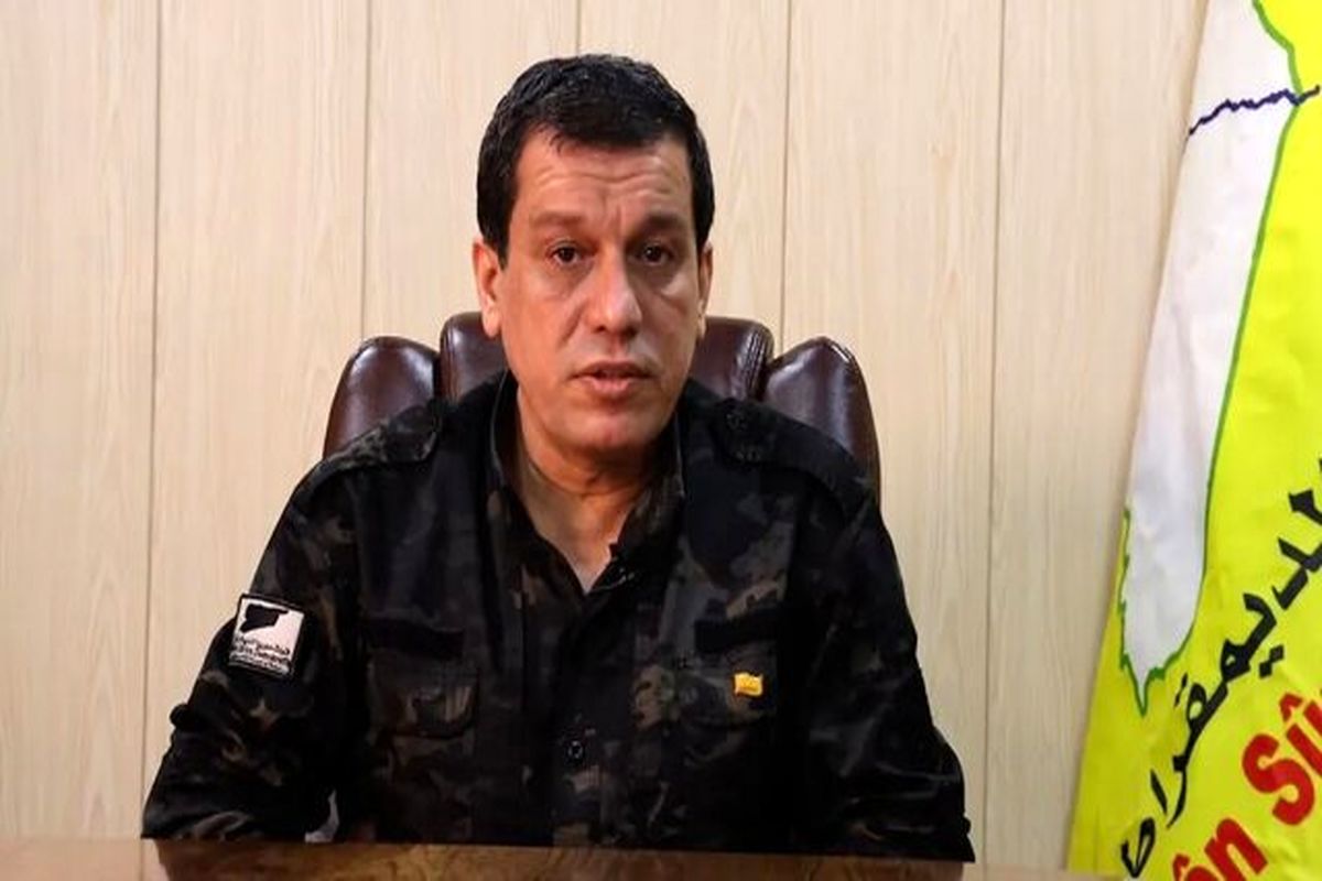مظلوم عبدی رئیس ائتلاف نیروهای دموکراتیک سوریه قسد
