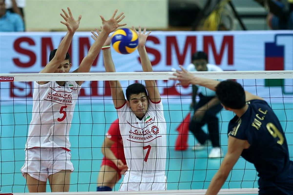 تیم والیبال نوجوانان ایران