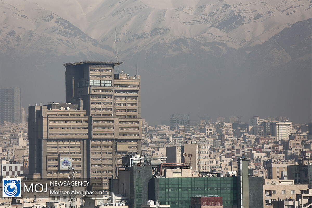  آلودگی هوای تهران در دی ماه ۱۳۹۹