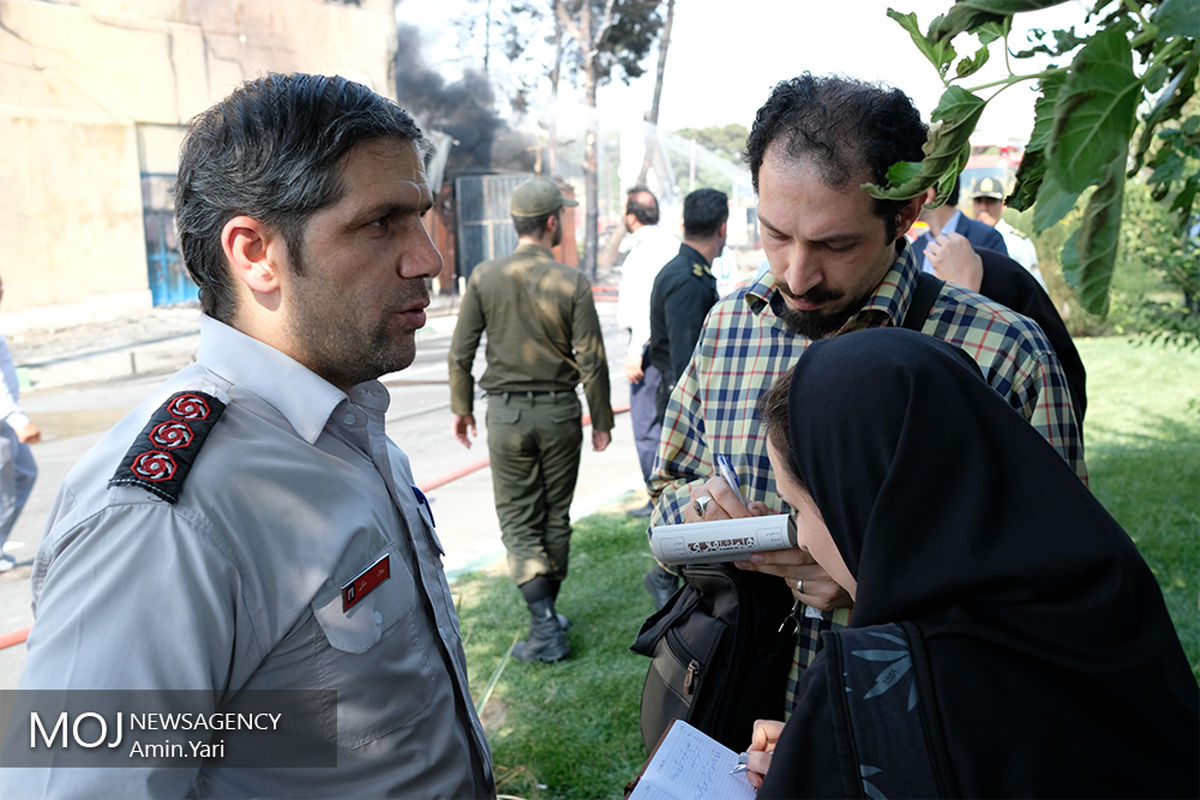 ملکی سخنگوی سازمان آتش نشانی