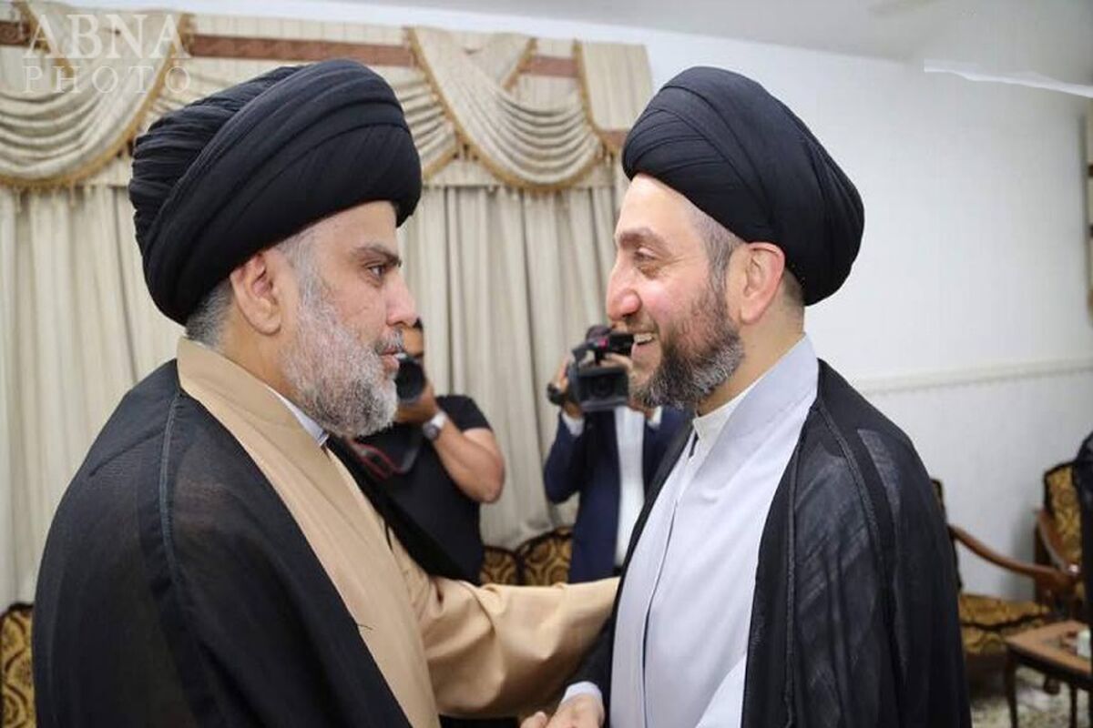 عمار حکیم و مقتدا صدر