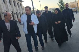 وزیر راه و شهرسازی در ایستگاه راه آهن تهران حضور یافت