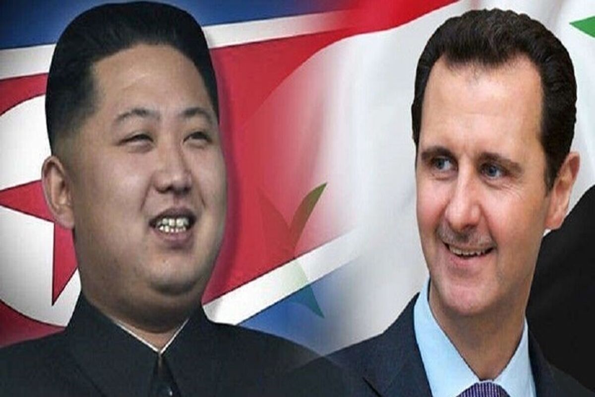کیم جونگ اون و بشار اسد