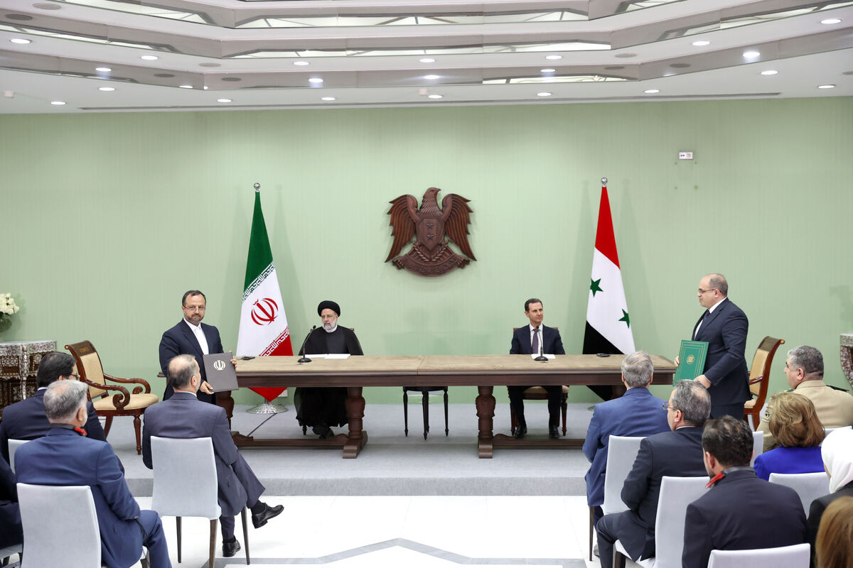 رئیس جمهور ایران و سوریه