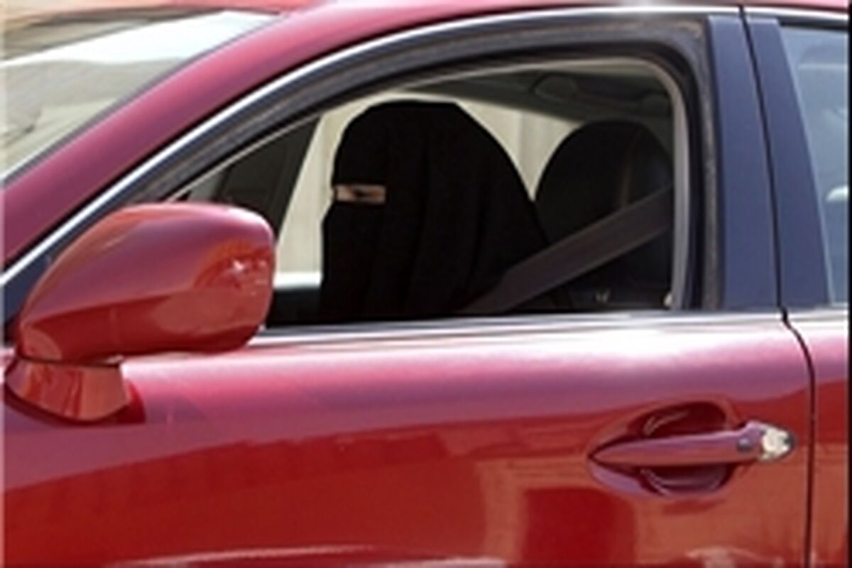 رانندگی زن عربستانی