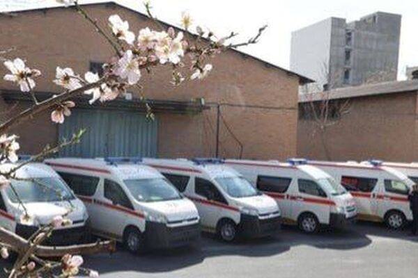 تقویت ناوگان اورژانس اجتماعی با ورود ۲۹ دستگاه ون آمبولانس جدید