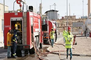حادثه در پالایشگاه بندرعباس جان یک آتش نشان را گرفت