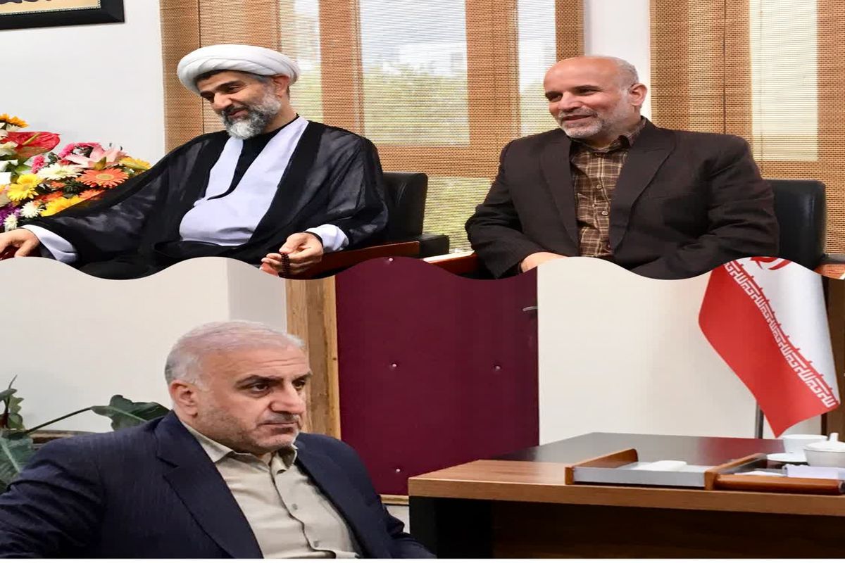 دیدار رئیس سازمان قضایی مازندران با فرماندار ساری