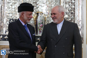 دیدار وزیر خارجه عمان با ظریف 