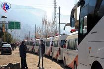 تولید دو اتوبوس متوقف شد