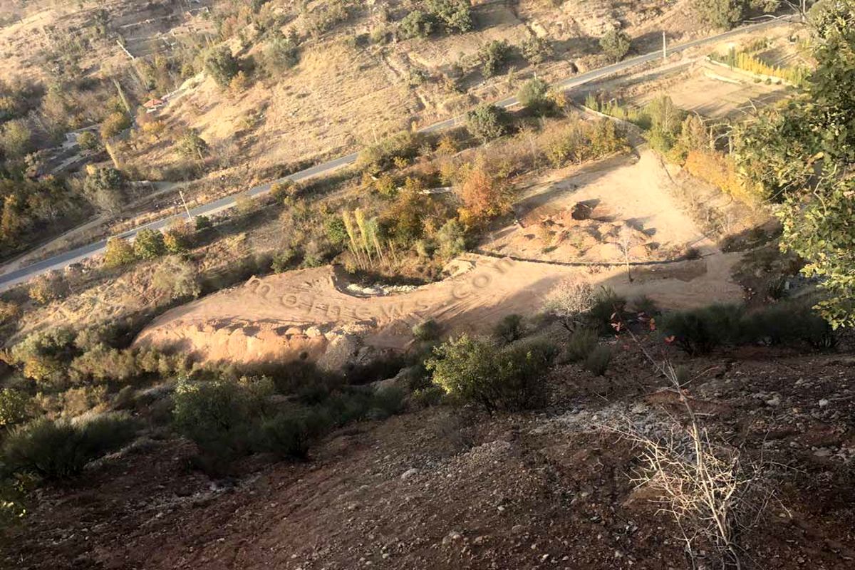 زمین خواری تنگه مهریان