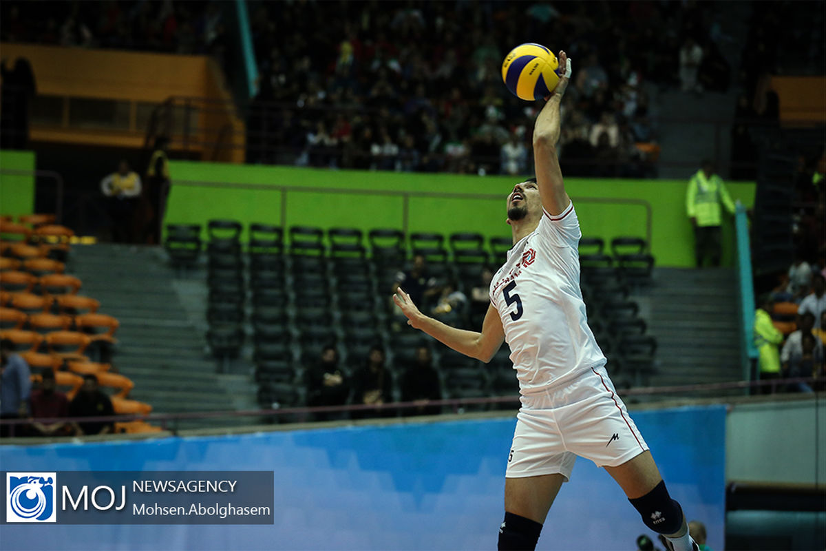 دیدار تیم های ملی والیبال ایران و استرالیا