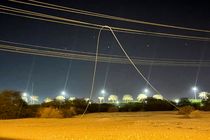 اتصالی شدید پشت دیزل های شرکت آب و برق، عامل خاموشی در کیش +فیلم