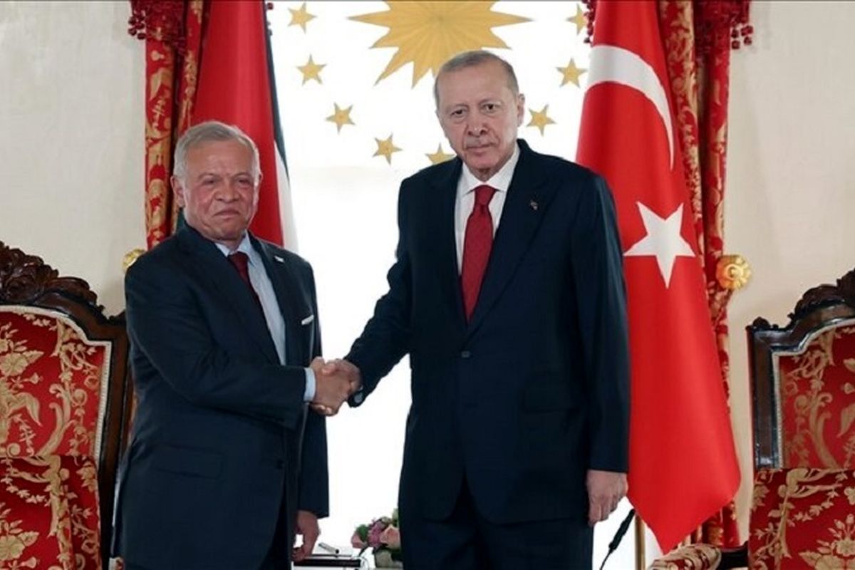 هدیه ویژه پادشاه اردن به اردوغان + فیلم