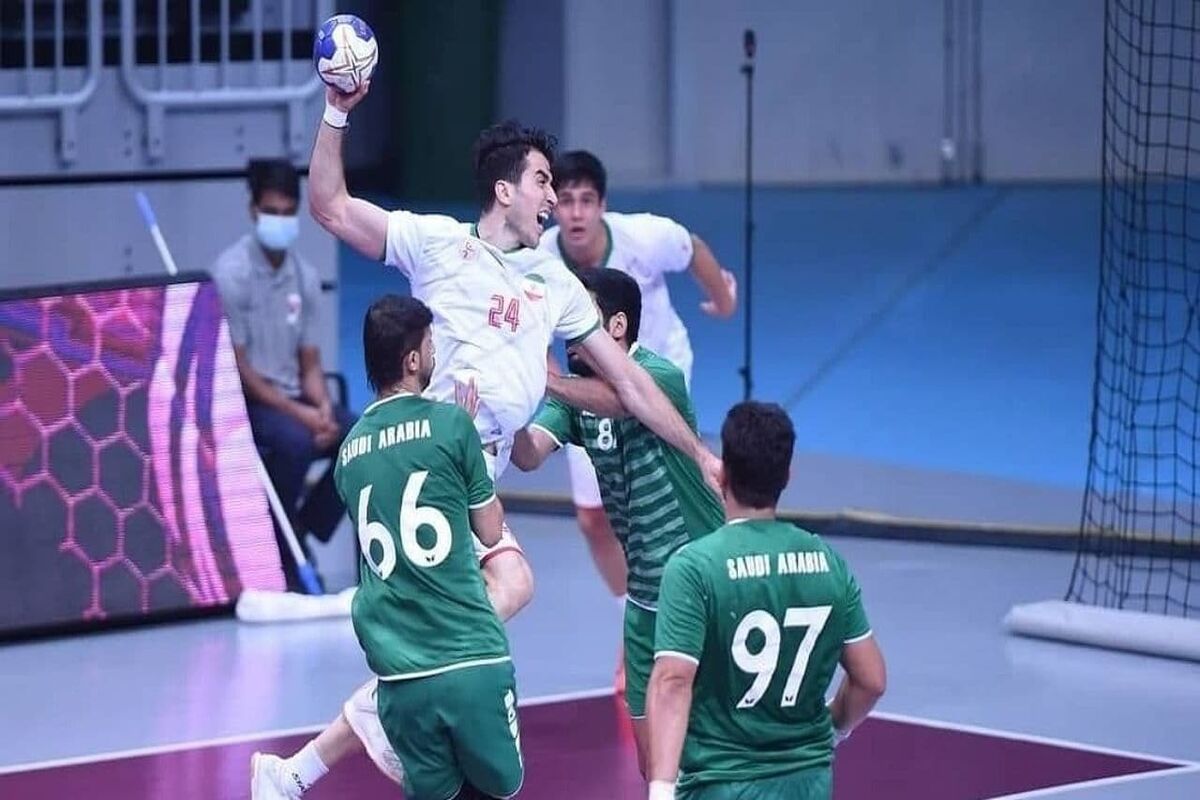 هندبال ایران و عربستان1